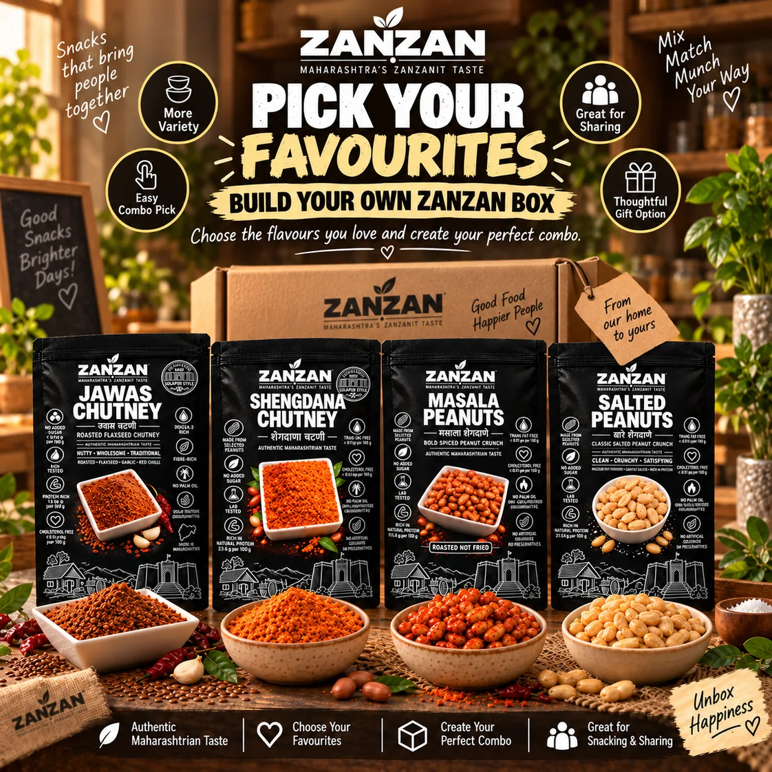 Build Your Own ZANZAN Box — pick your favourites