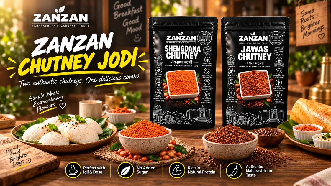 ZANZAN Chutney Jodi — meal-time favourite