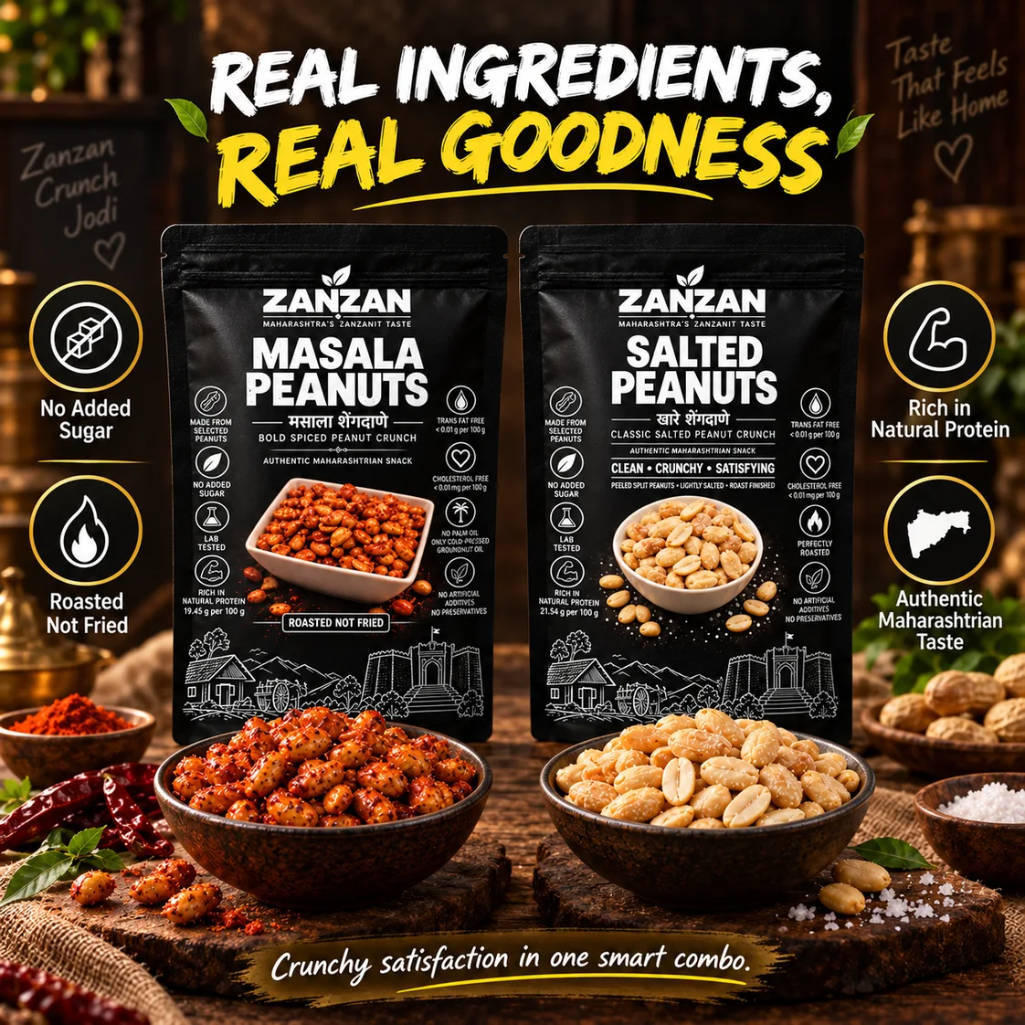 ZANZAN Crunch Jodi quality benefits