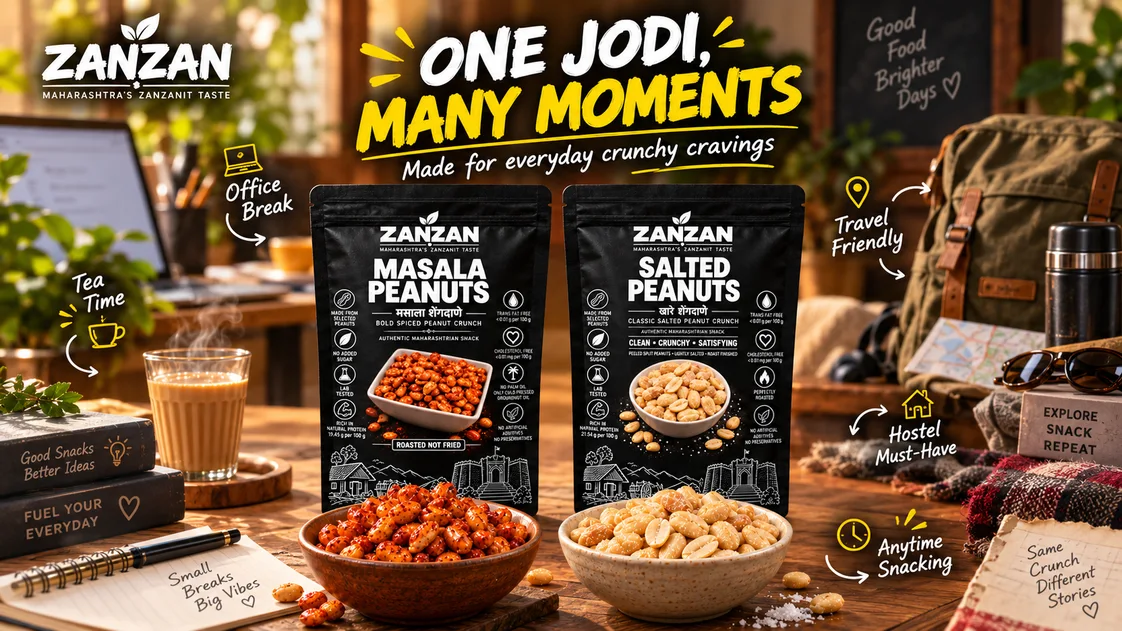 ZANZAN Crunch Jodi — smart choice