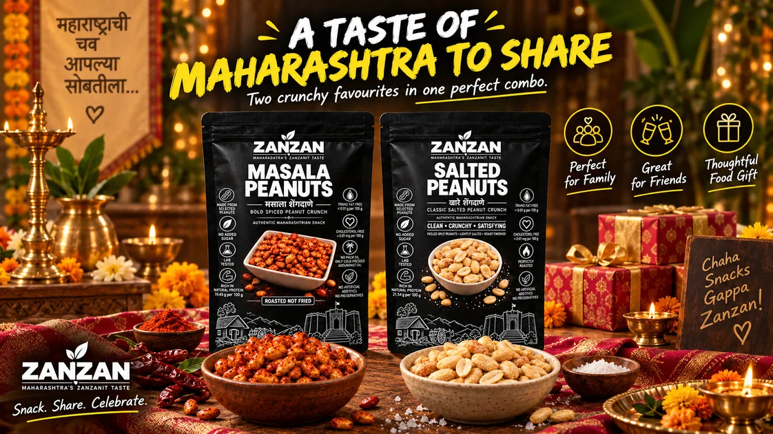 ZANZAN Crunch Jodi — maharashtrian goodness