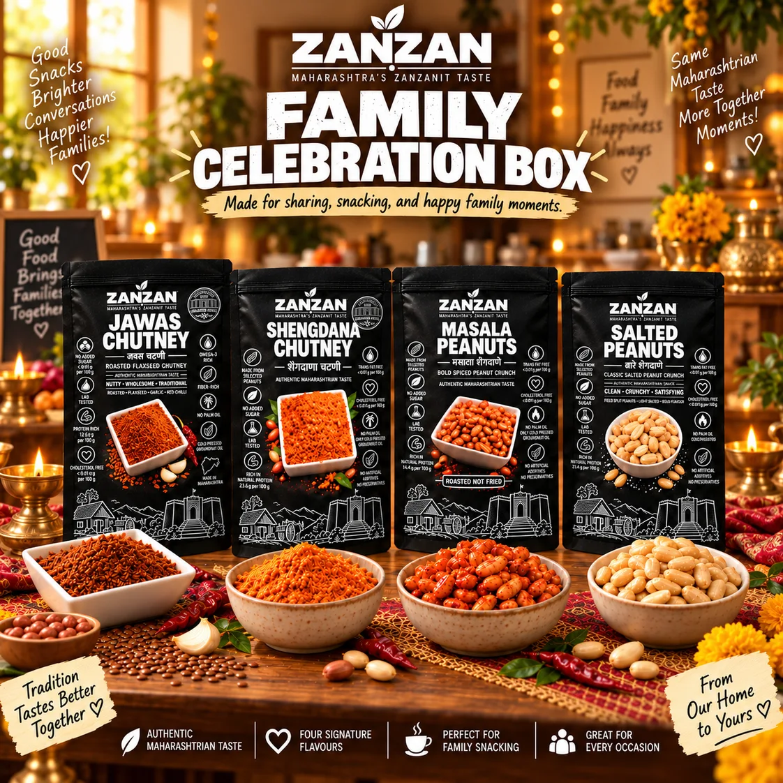 ZANZAN Family Celebration Box — family celebration box