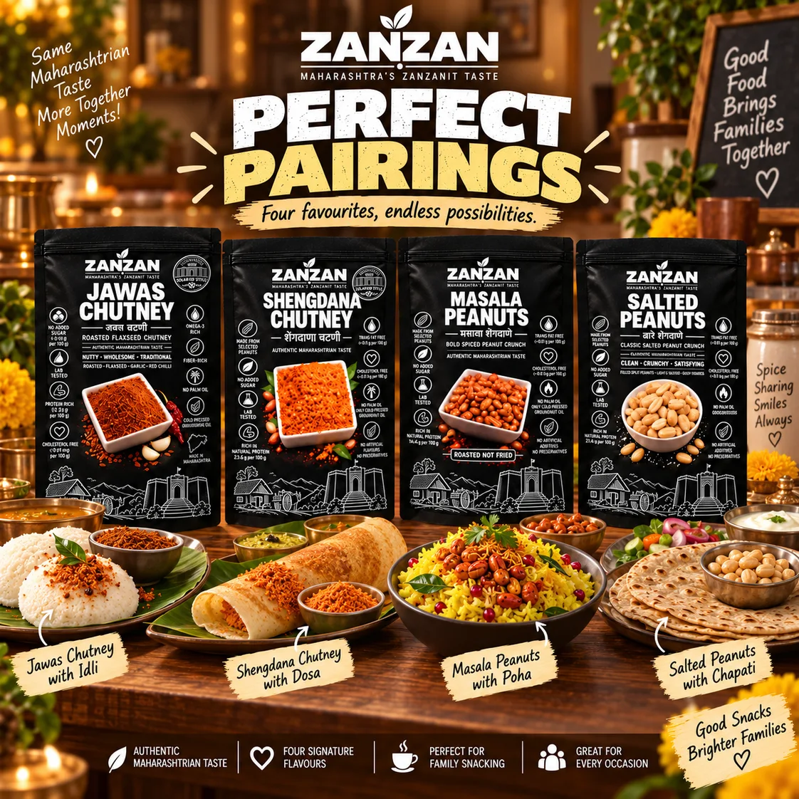 ZANZAN Family Celebration Box everyday use