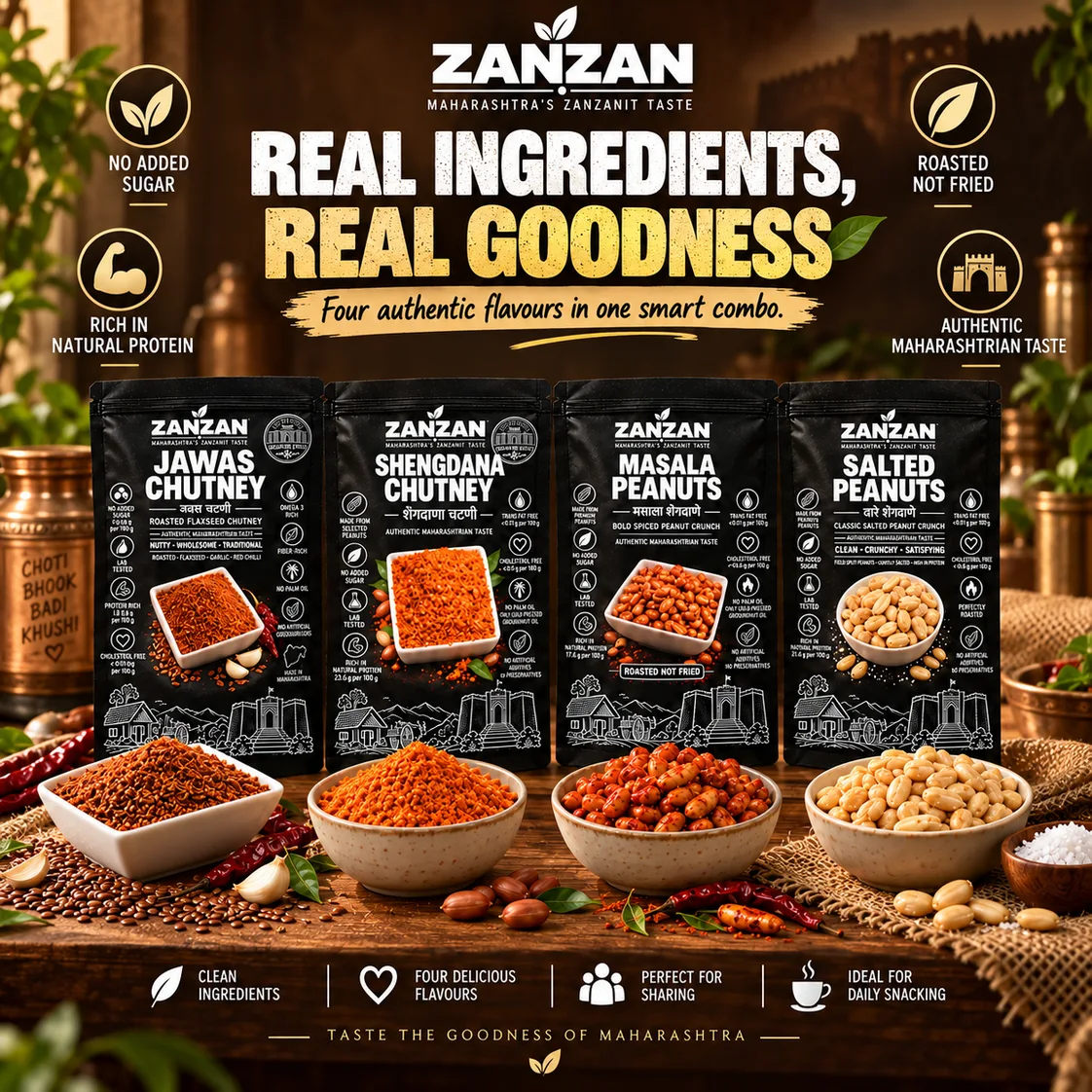 ZANZAN Signature Four quality benefits