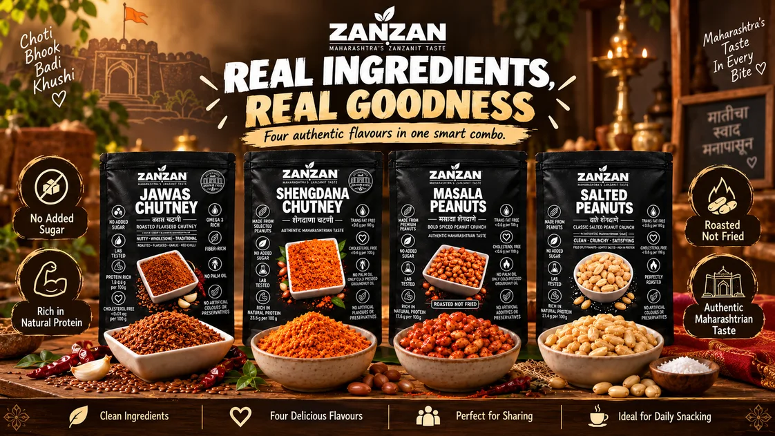 ZANZAN Signature Four — meal-to-snack variety