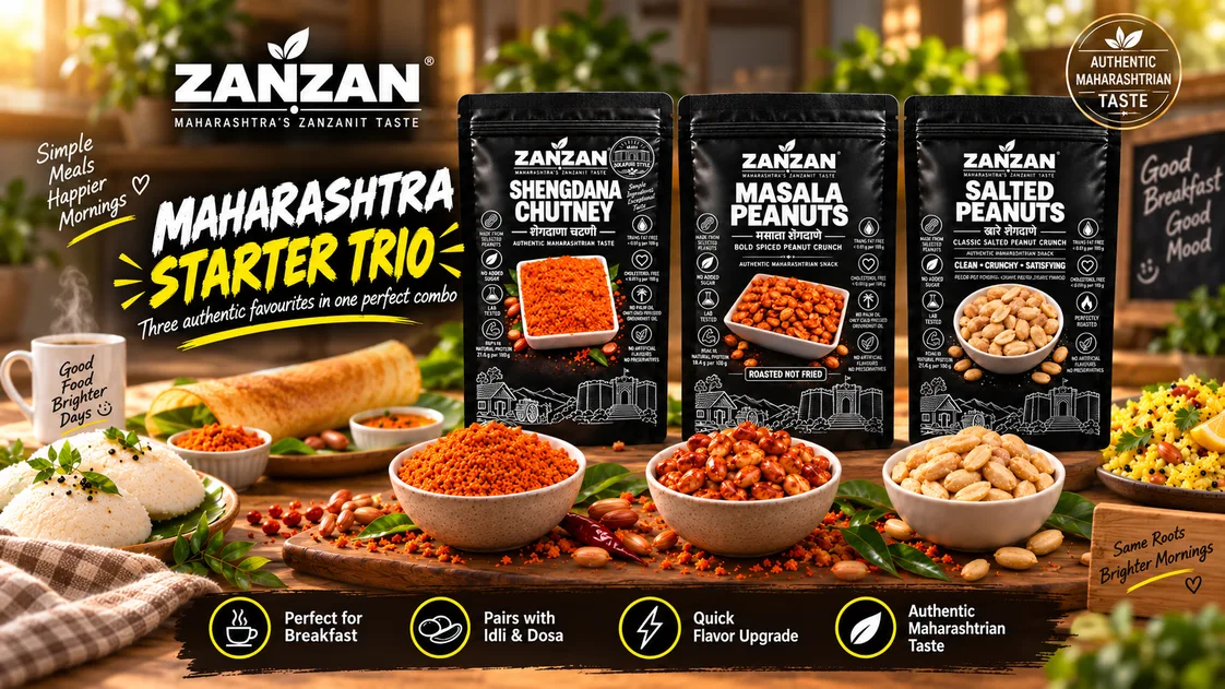 Maharashtra Starter Trio — real ingredients