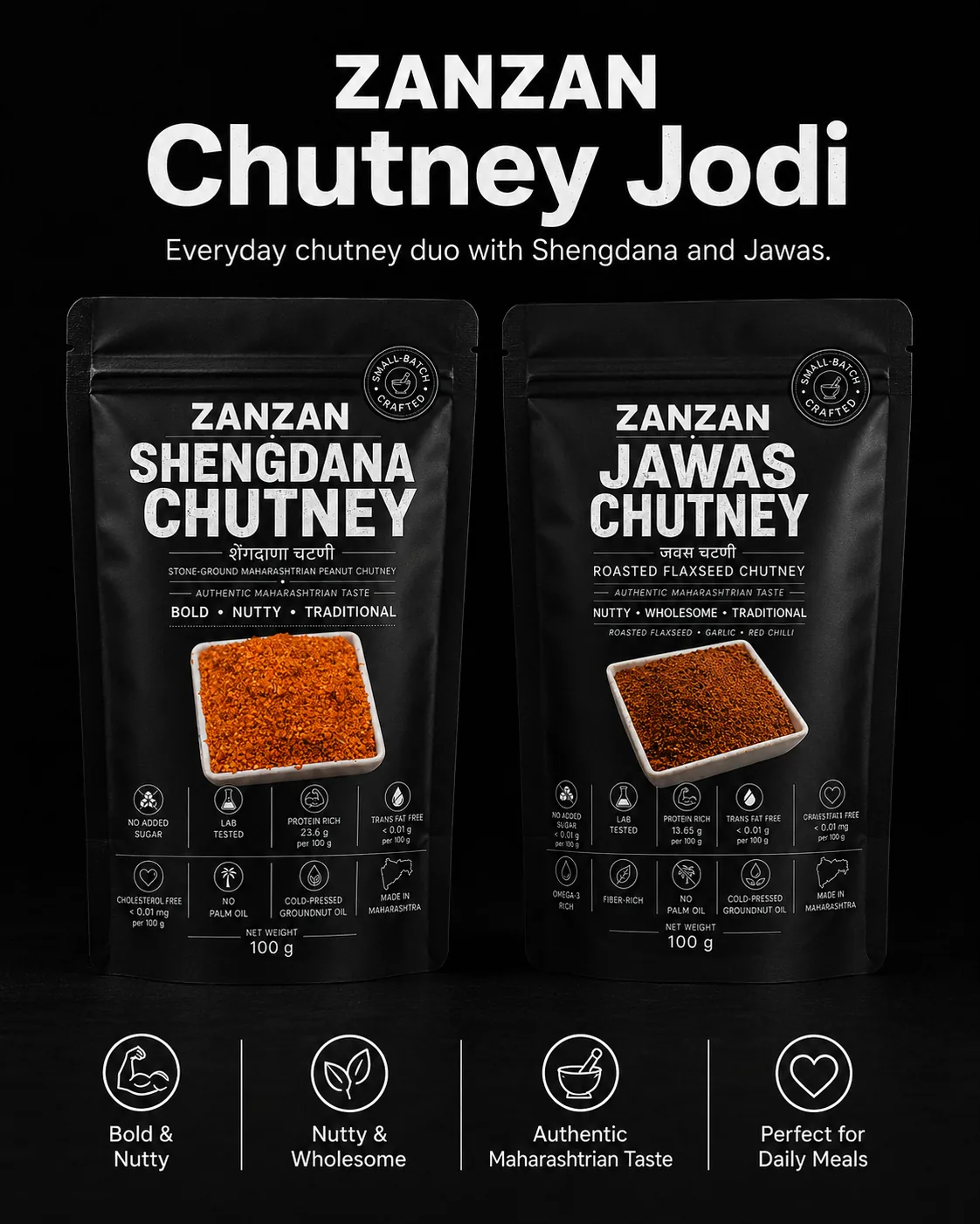 ZANZAN Chutney Jodi combo box