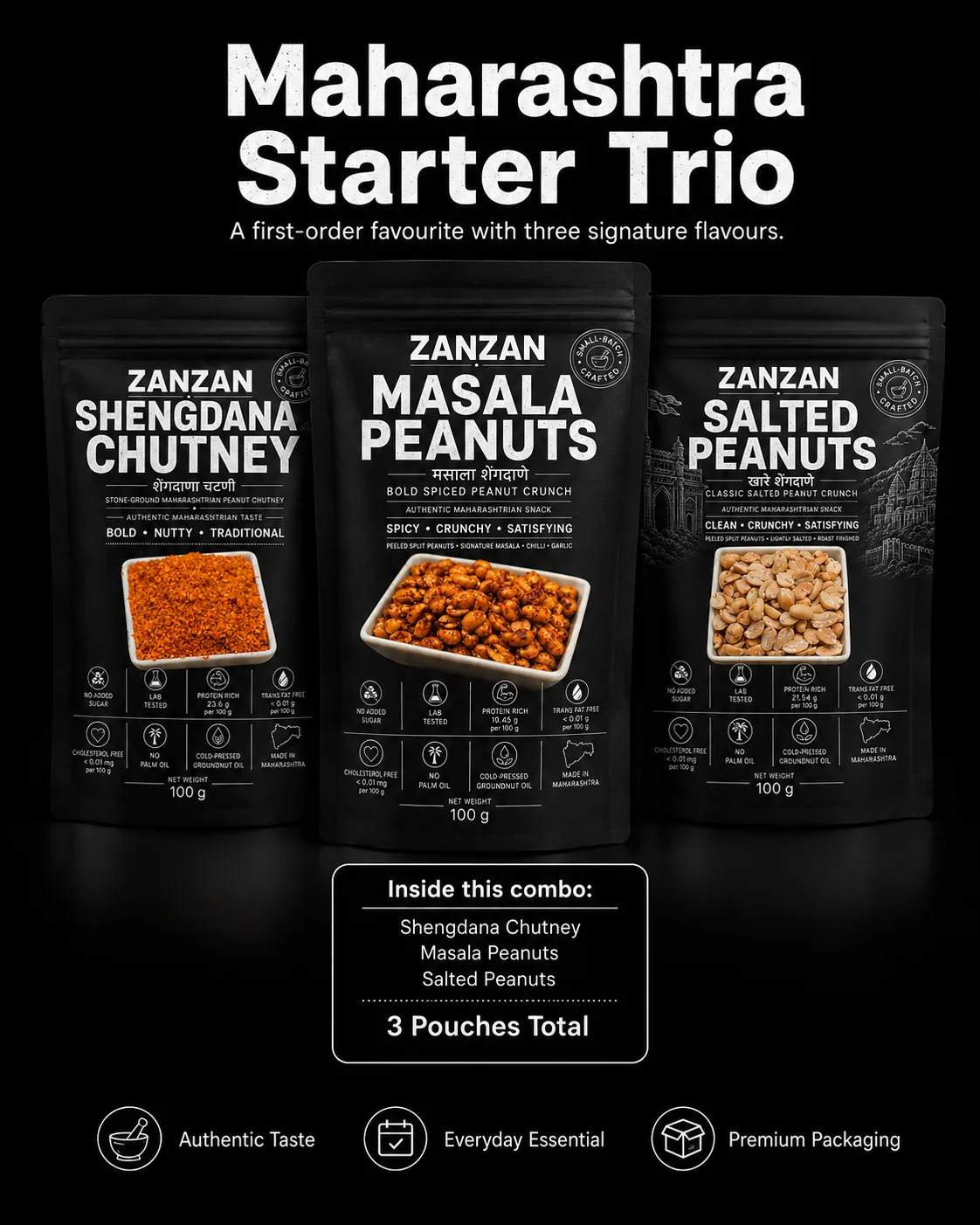 Maharashtra Starter Trio combo box