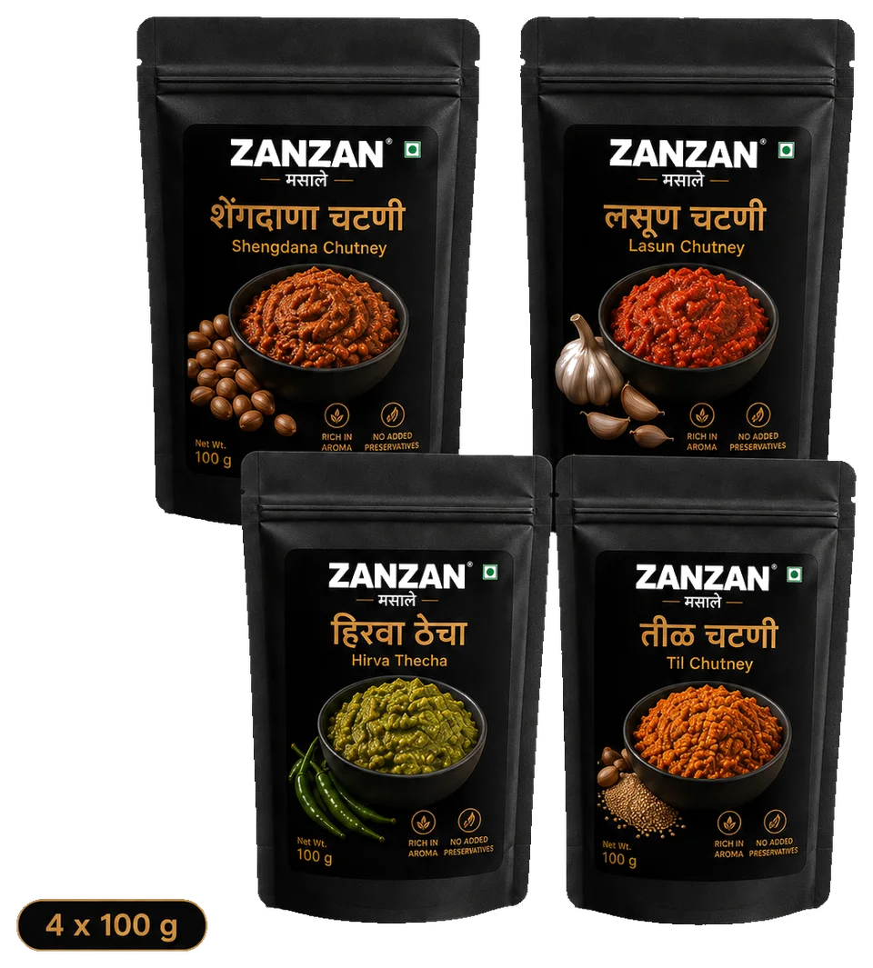 ZANZAN चव चौकडी combo pack