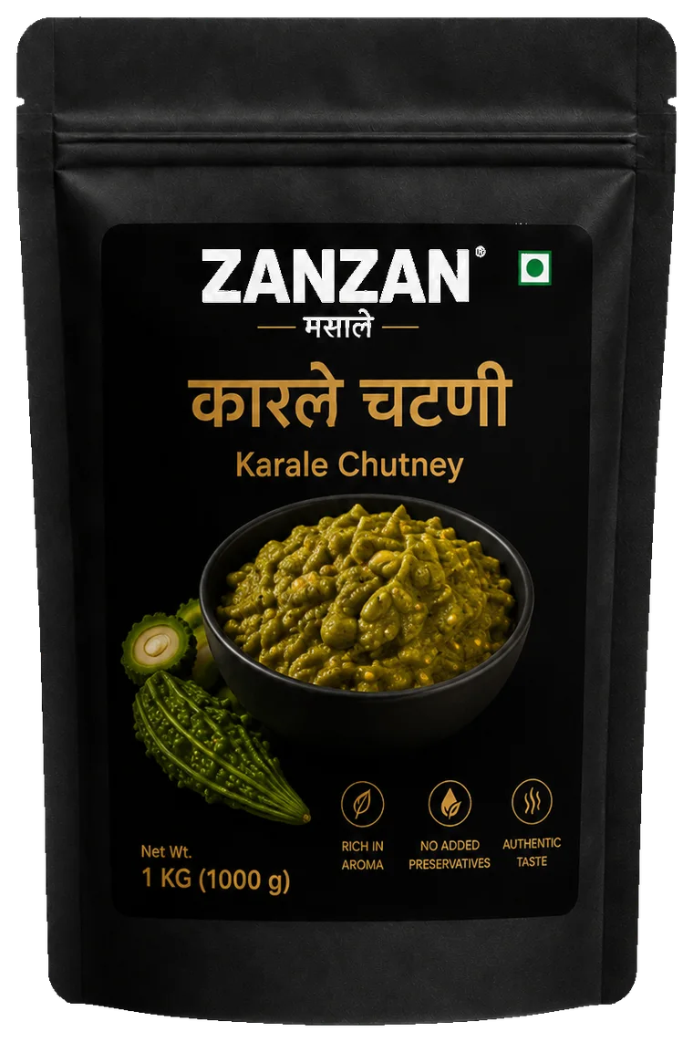 ZANZAN कारळ्याची चटणी premium pouch