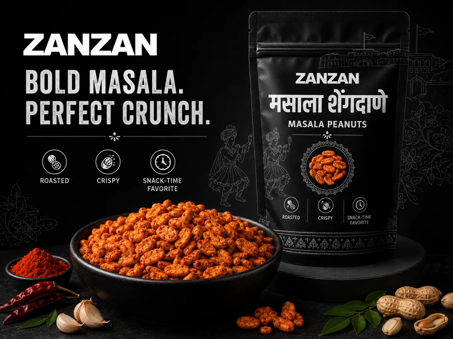 Explore ZANZAN Masala Peanuts